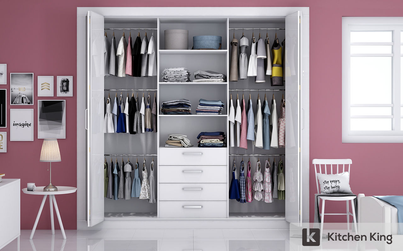 Wardrobe, Closet designs to fit your space in Dubai, UAE Kitchen King