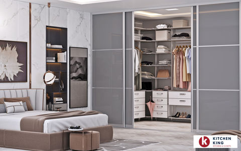 Wardrobe, Closet designs to fit your space in Dubai, UAE | KITCHEN KING