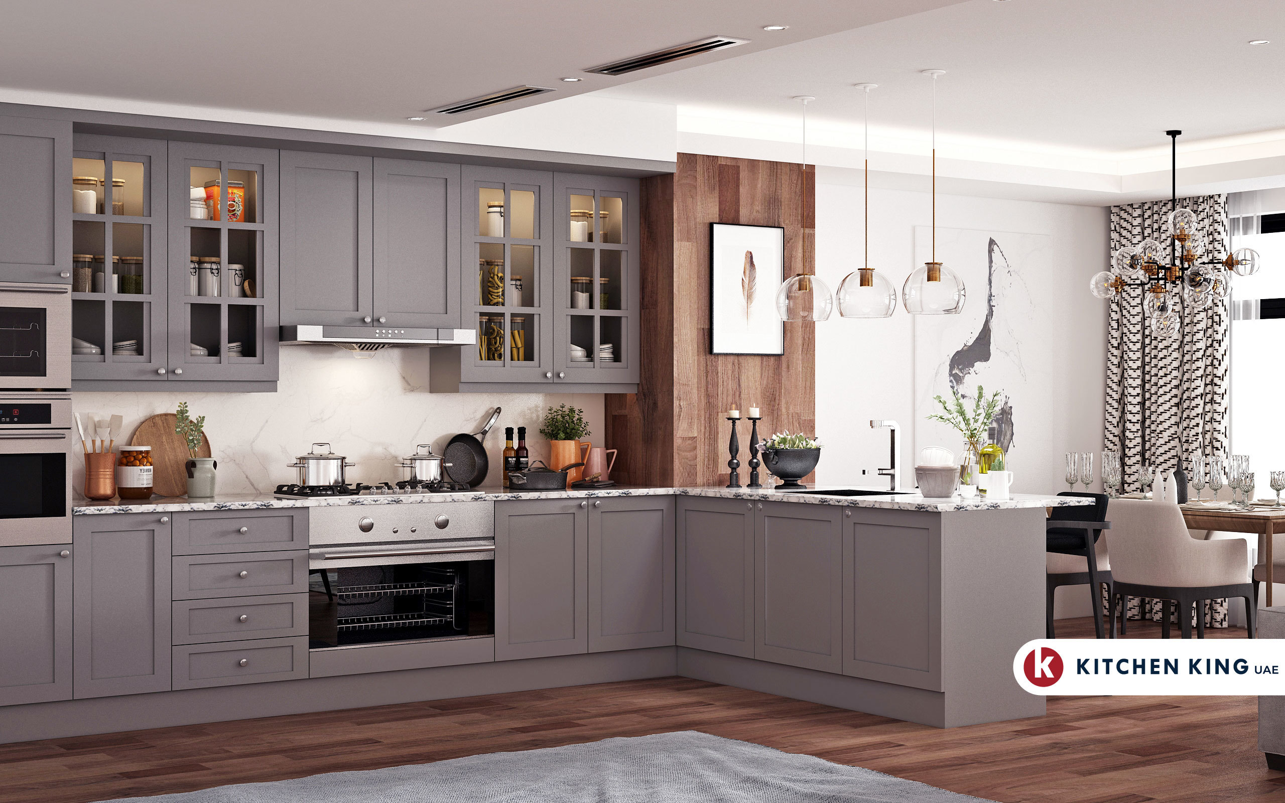 Kitchen Cabinet and Wardrobes design company in UAE | KITCHEN KING