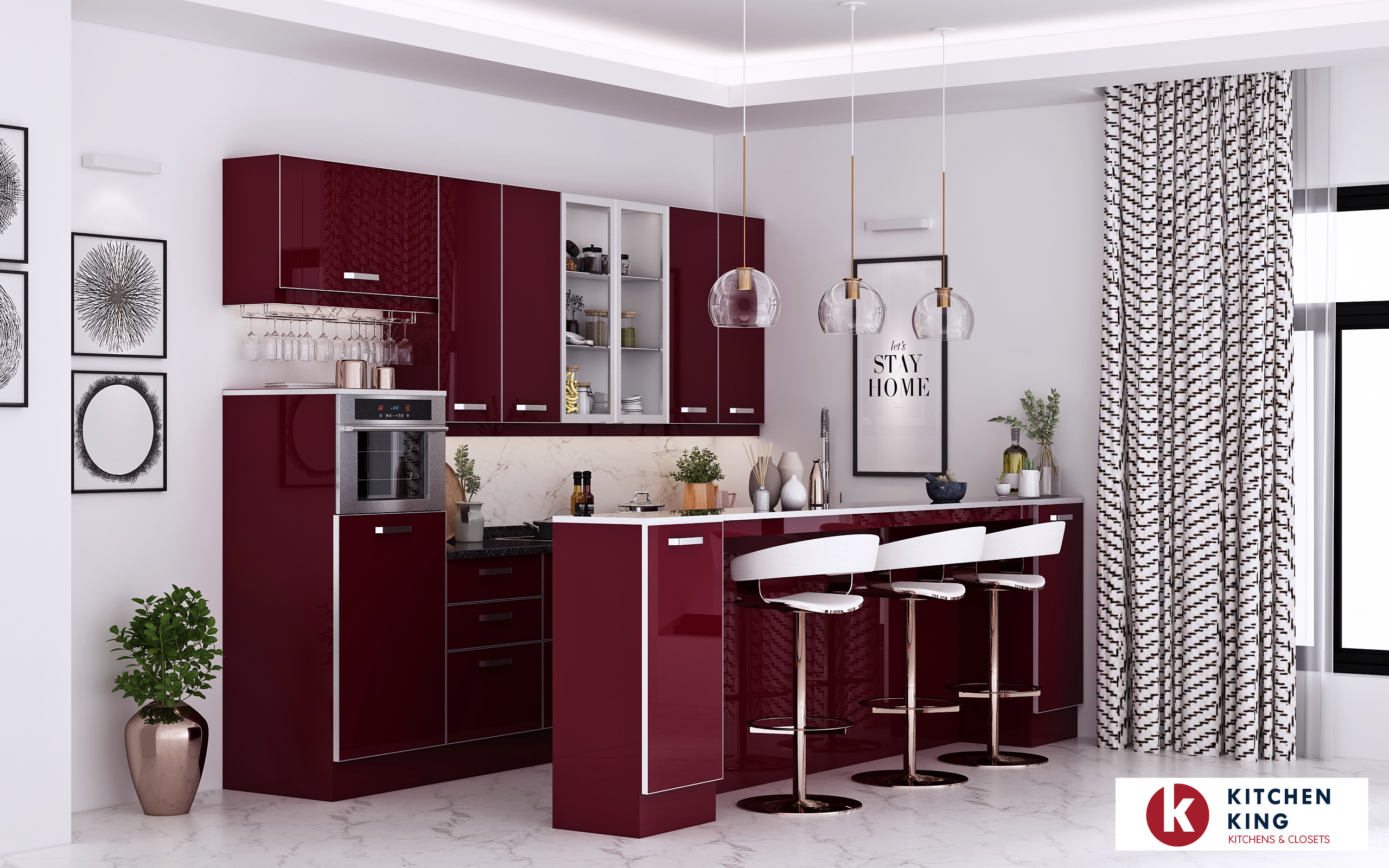 Kitchen designs and Kitchen cabinet in Dubai, UAE | KITCHEN KING