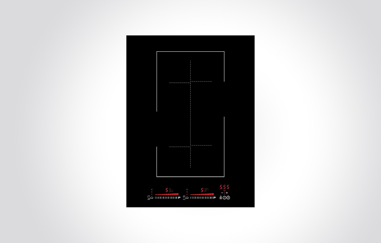 Cm FLEXI ZONE PI38OCEOT induction hob KITCHEN KING