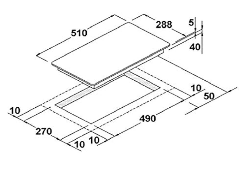 Baumatic BMEH32EE ceramic hob KITCHEN KING