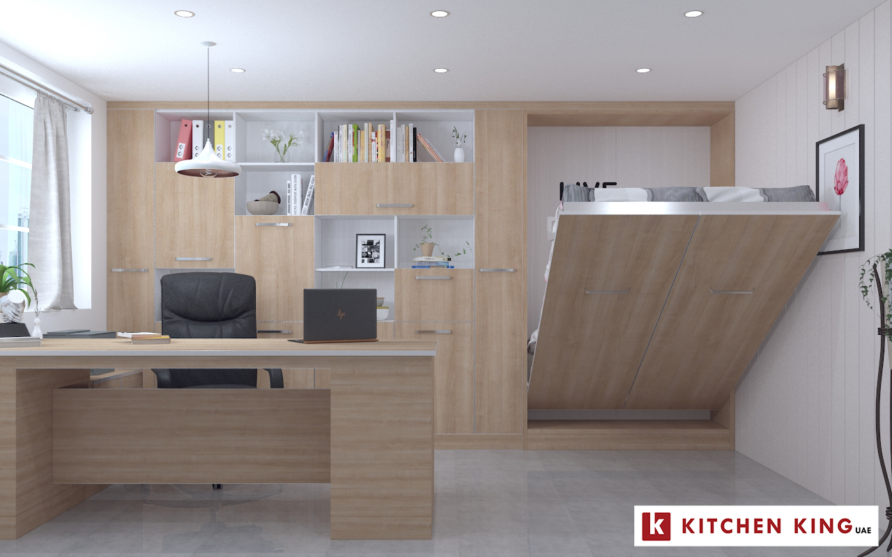 Space saving Murphy smart wall bed solutions KITCHEN KING UAE