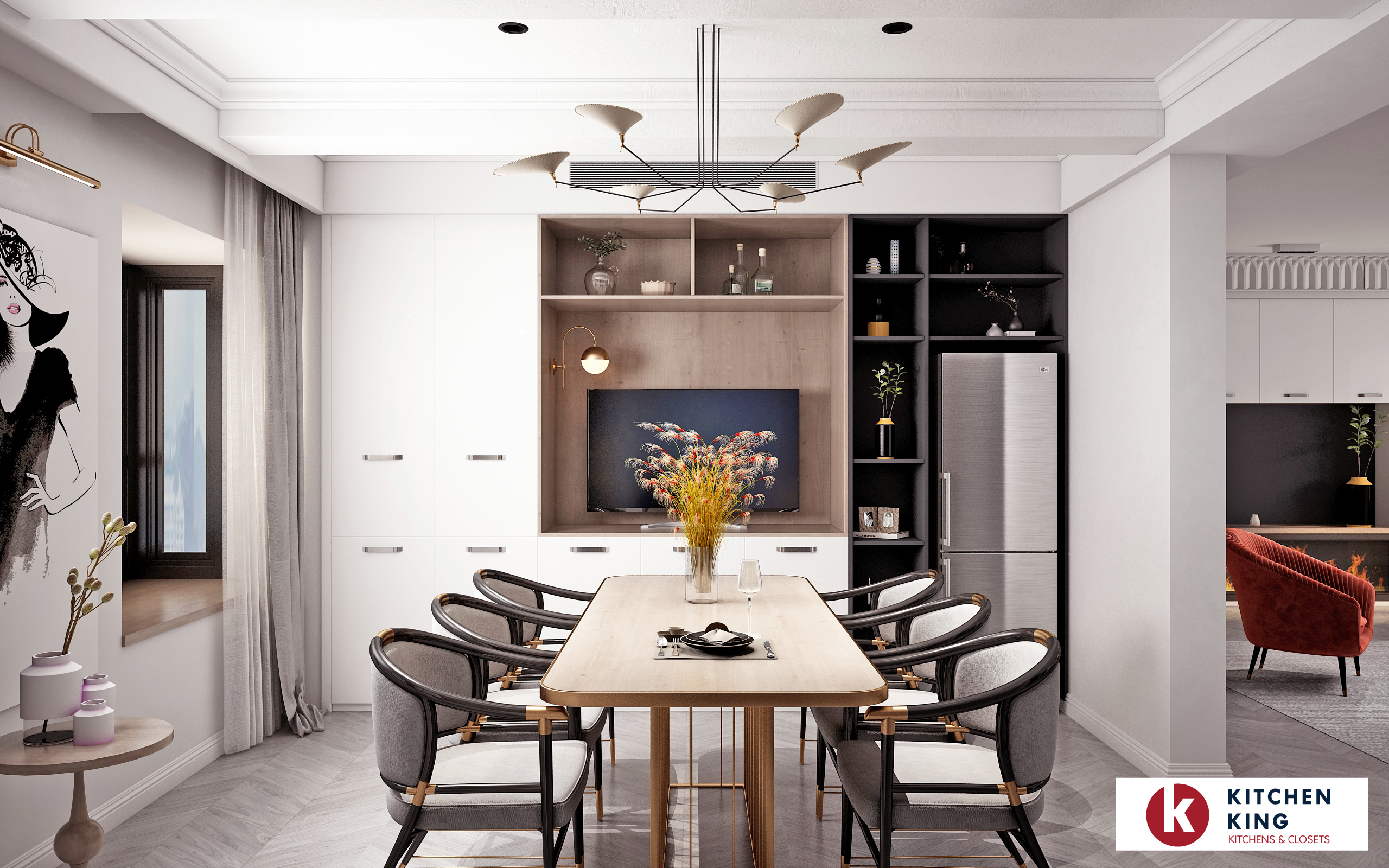 Wardrobe, Closet designs to fit your space in Dubai, UAE | KITCHEN KING